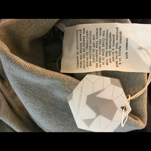 Paper Crane Sweater Dress Medium Turtleneck NWT - Picture 9 of 9